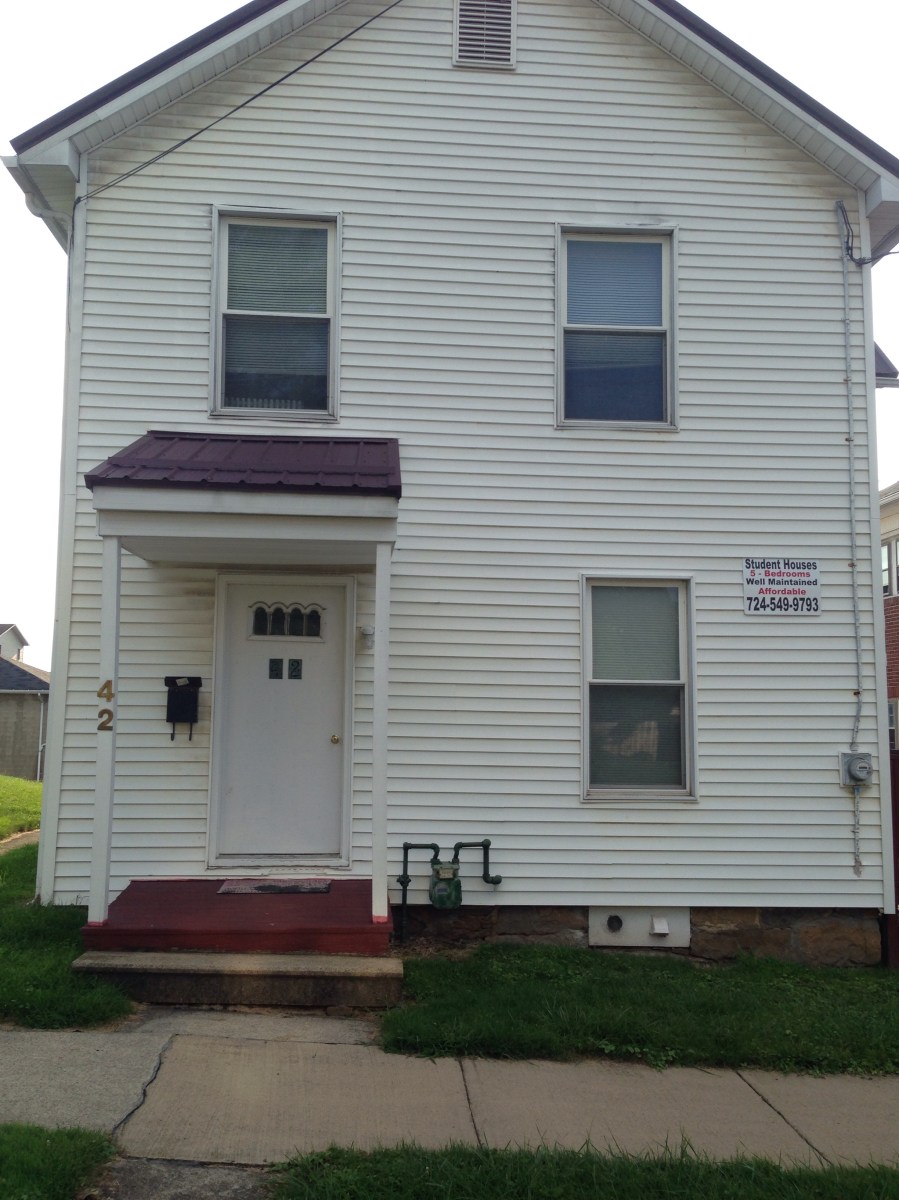 42 North 10th Street, Indiana, PA IUP Weavers Rentals